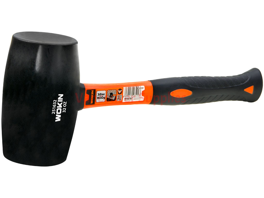 Giant outlet rubber mallet